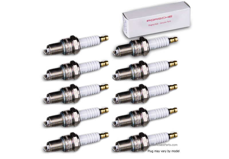 Spark Plug Set - Carrera GT : Suncoast Porsche Parts & Accessories
